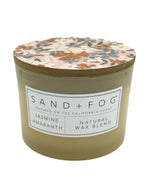 Jasmine Amaranth Scented Candle | SAND + FOG