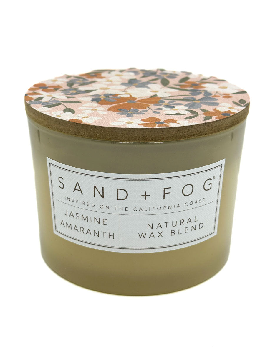 Jasmine Amaranth Scented Candle | SAND + FOG