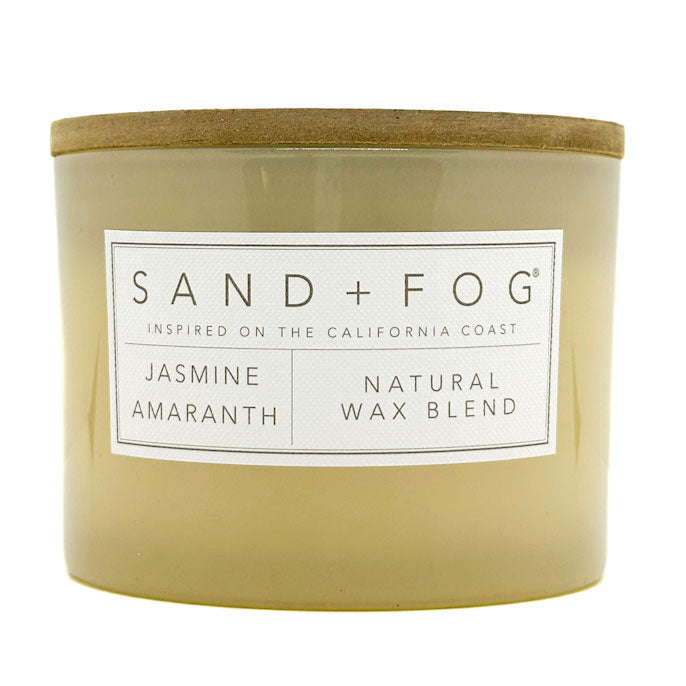 Jasmine Amaranth Scented Candle | SAND + FOG