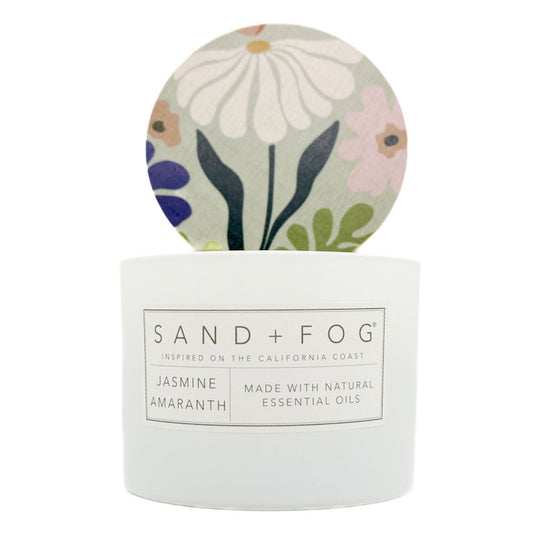 Jasmine Amaranth Scented Candle | SAND + FOG