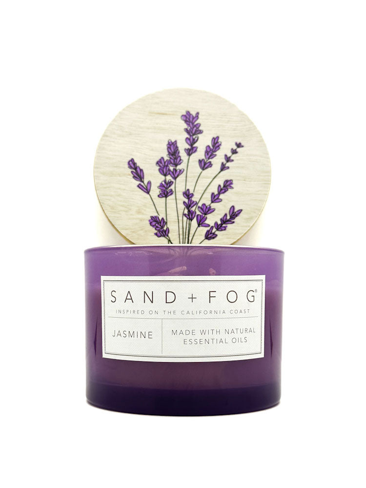 Jasmine Scented Candle | SAND + FOG