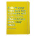 Joseph Campbell Quote Notebook - Follow your bliss and the universe will open doors...