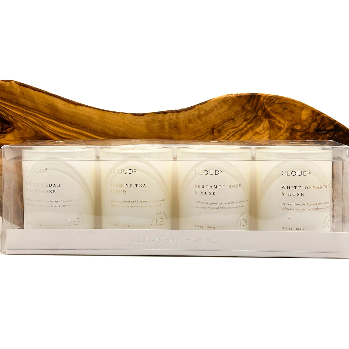 LAB Cloud 9 Candles 4 pack candle gift box