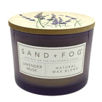Lavender Musk Scented Candle | SAND + FOG