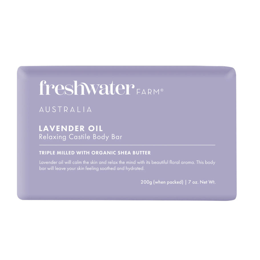 Freshwater Farm Body Bar Soap - Lavender Oil