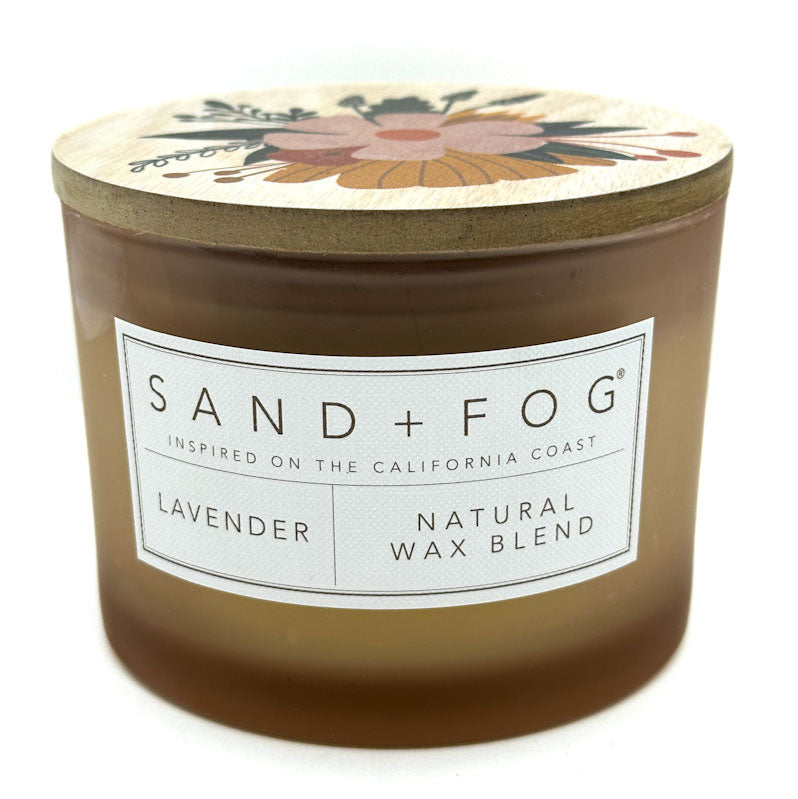 Lavender Scented Candle | SAND + FOG