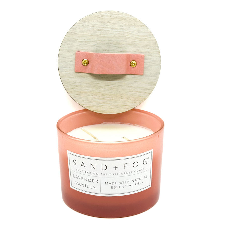 Lavender Vanilla Scented Candle | SAND & FOG