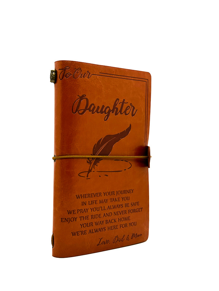To our Daughter - Leather Organiser