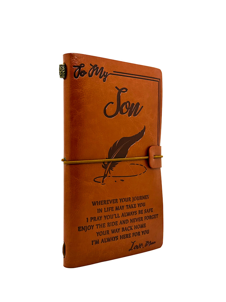 To my Son - Leather Organiser