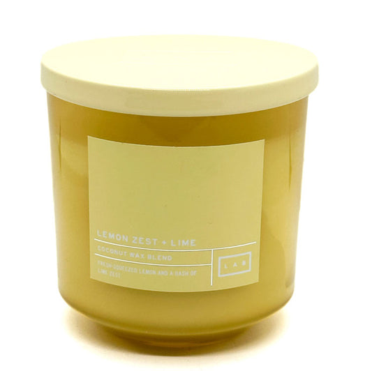 Lemon Zest + Lime Scented Candle | LAB