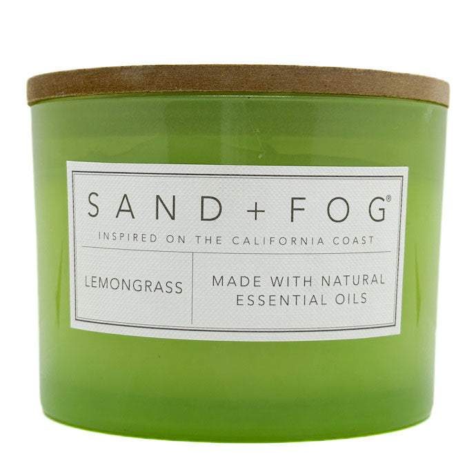 Lemongrass Scented Candle | SAND & FOG