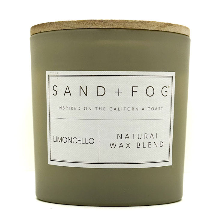 Limoncello Scented Candle | SAND + FOG