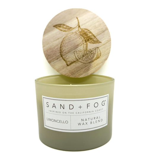 Limoncello Scented Candle | SAND + FOG