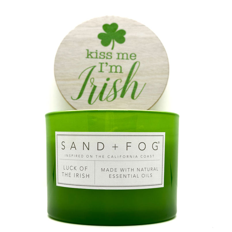 Luck of the Irish Scented Candle | SAND + FOG