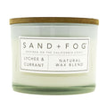 Lychee & Currant Scented Candle | SAND + FOG