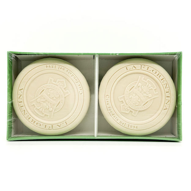 Fresh Magnolia Sculpted Fragranced Soap - Pack of 2 | La Florentina