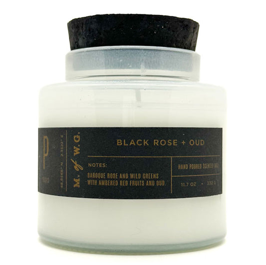 Black Rose + Oud Scented Candle | Makers of Wax Goods