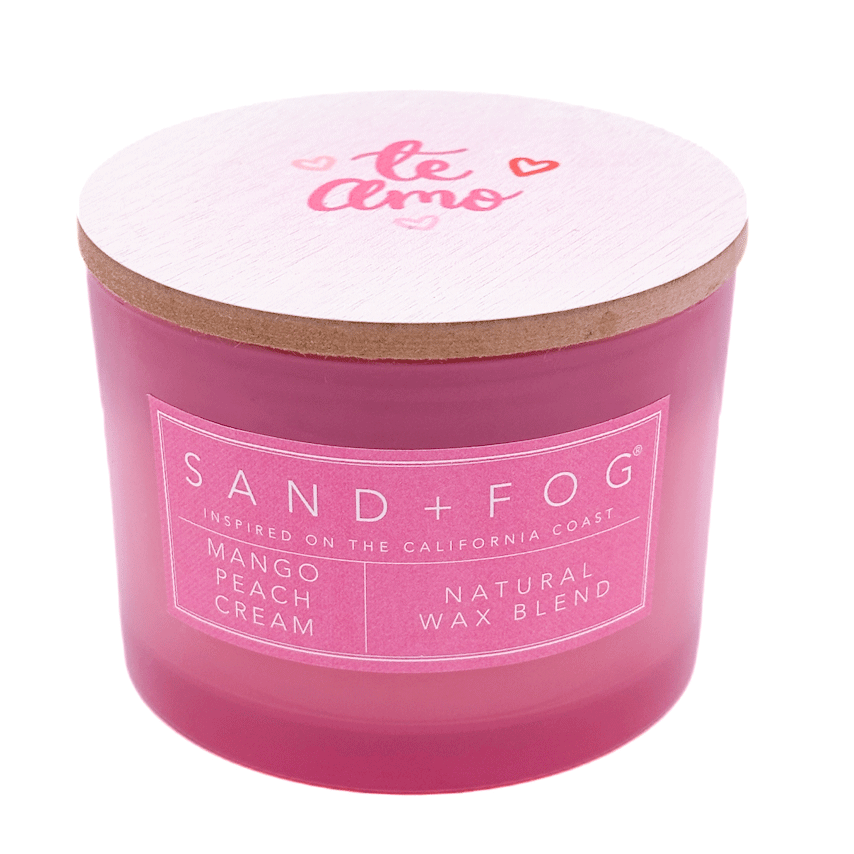 Te Amo candle SAND + FOG