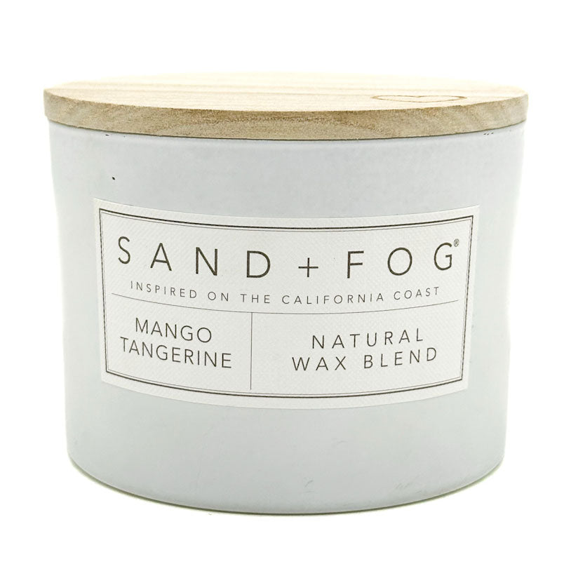 Mango Tangerine Scented Candle | SAND & FOG