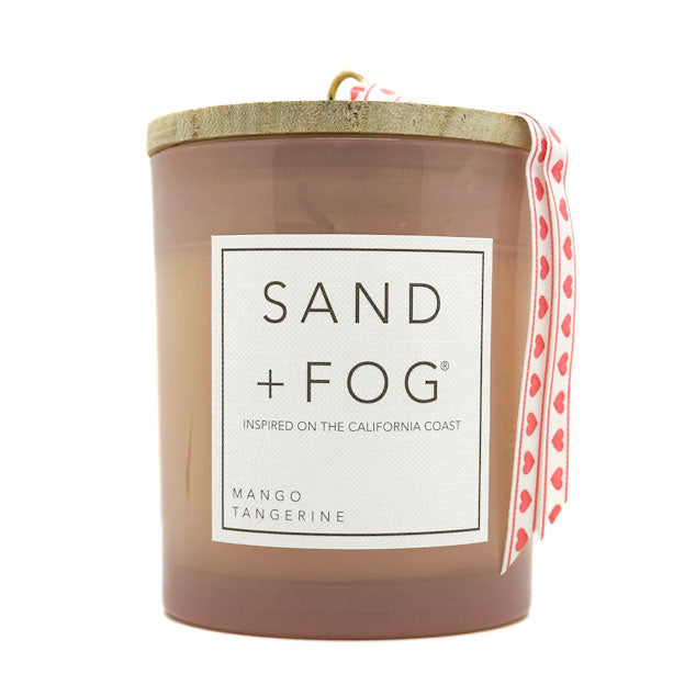 Mango Tangerine Scented Candle | SAND + FOG