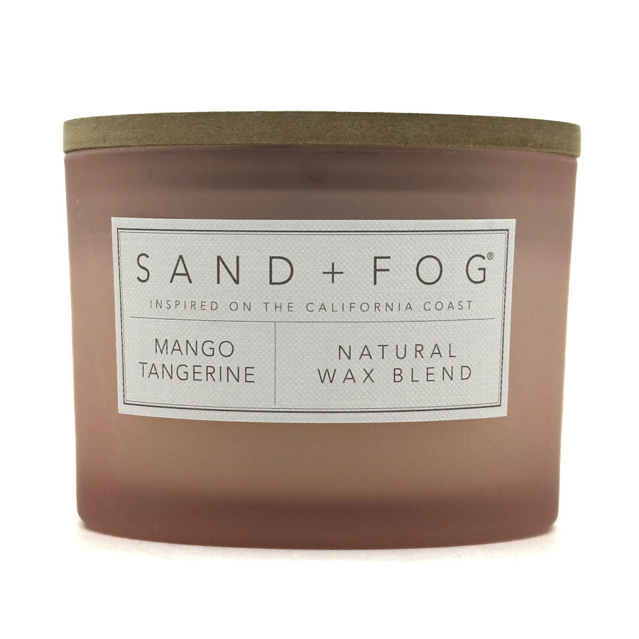 Mango Tangerine Scented Candle | SAND & FOG