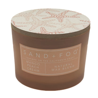 Mango Peach Cream Candle - SAND + FOG @ DONUMEST.COM