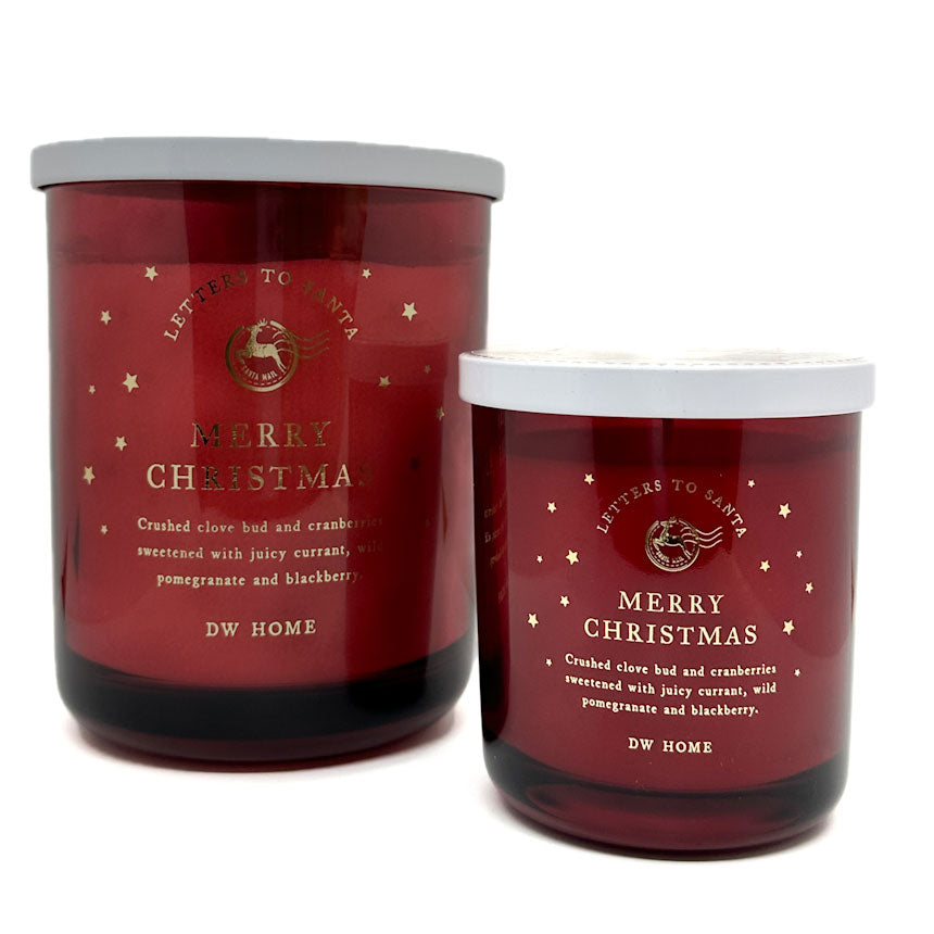 Letters To Santa - Merry Christmas Scented Candle | DW Home