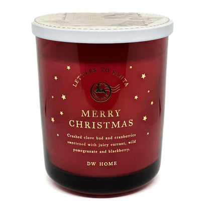 Letters To Santa - Merry Christmas Scented Candle | DW Home