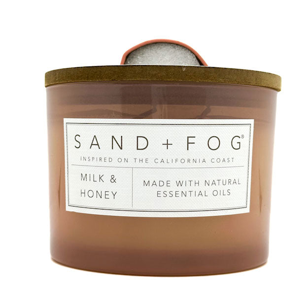 Milk & Honey Scented Candle | SAND & FOG