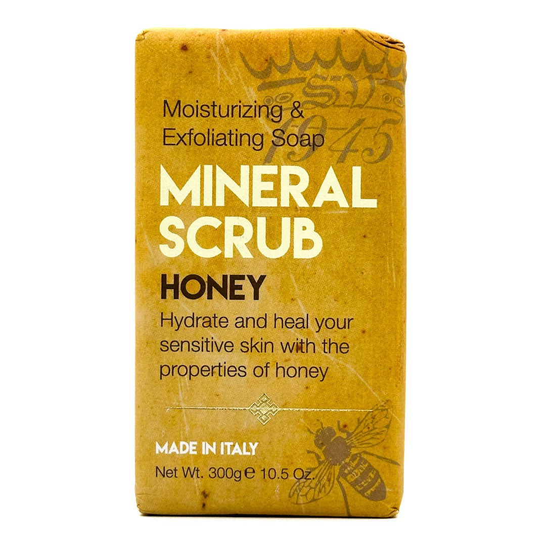 Saponificio Varesino Mineral Scrub Moisturising & Exfoliating Soap - Honey

