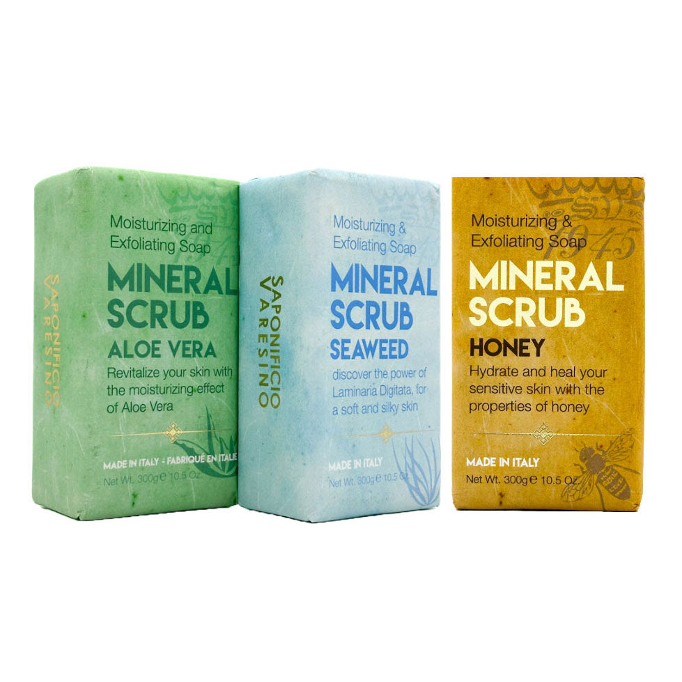 Saponificio Varesino Mineral Scrub Moisturising & Exfoliating Soap