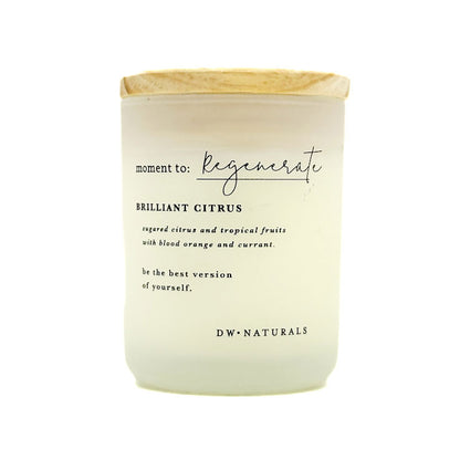 Moment To Regenerate Brillant Citrus Mini Candle