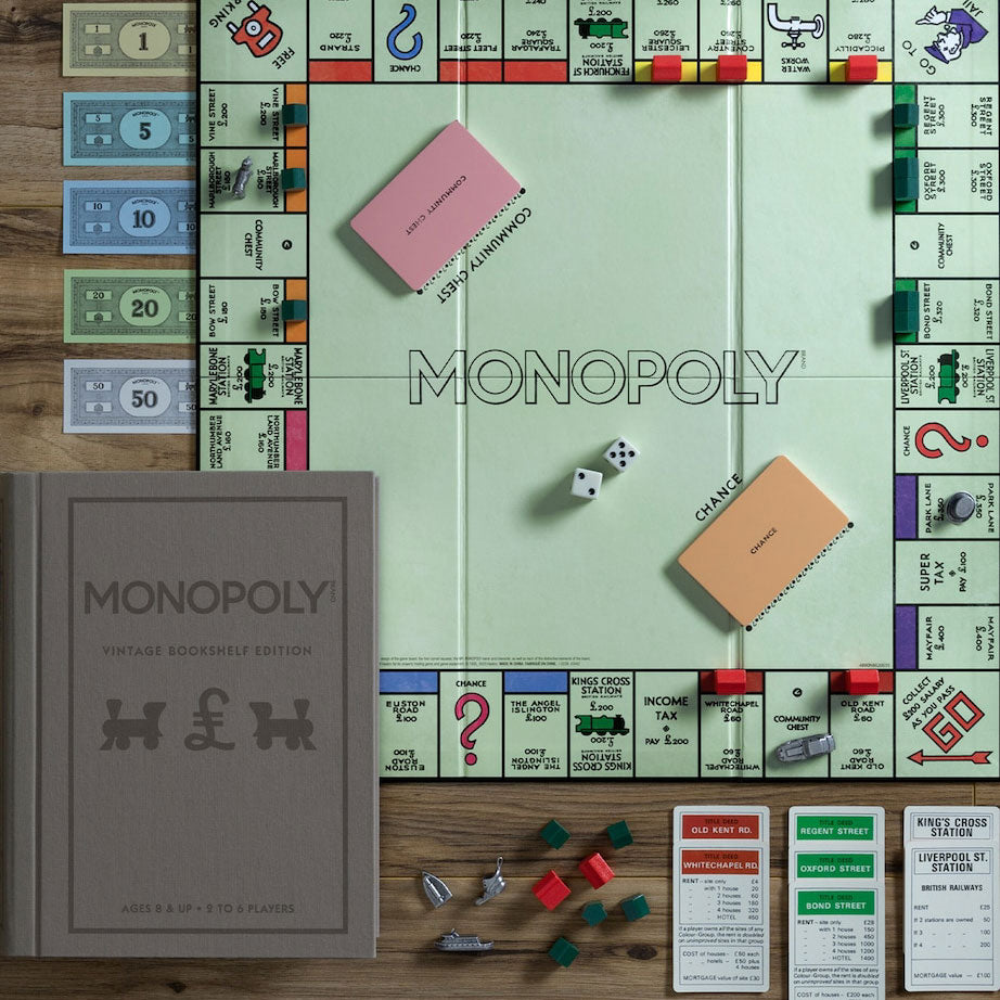 Monopoly - Vintage Bookshelf Edition