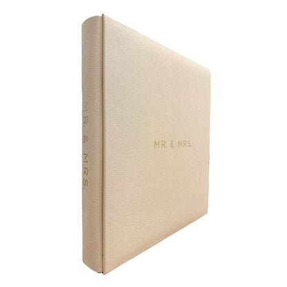 MR. & MRS. Photo Album | ROWHOUSE