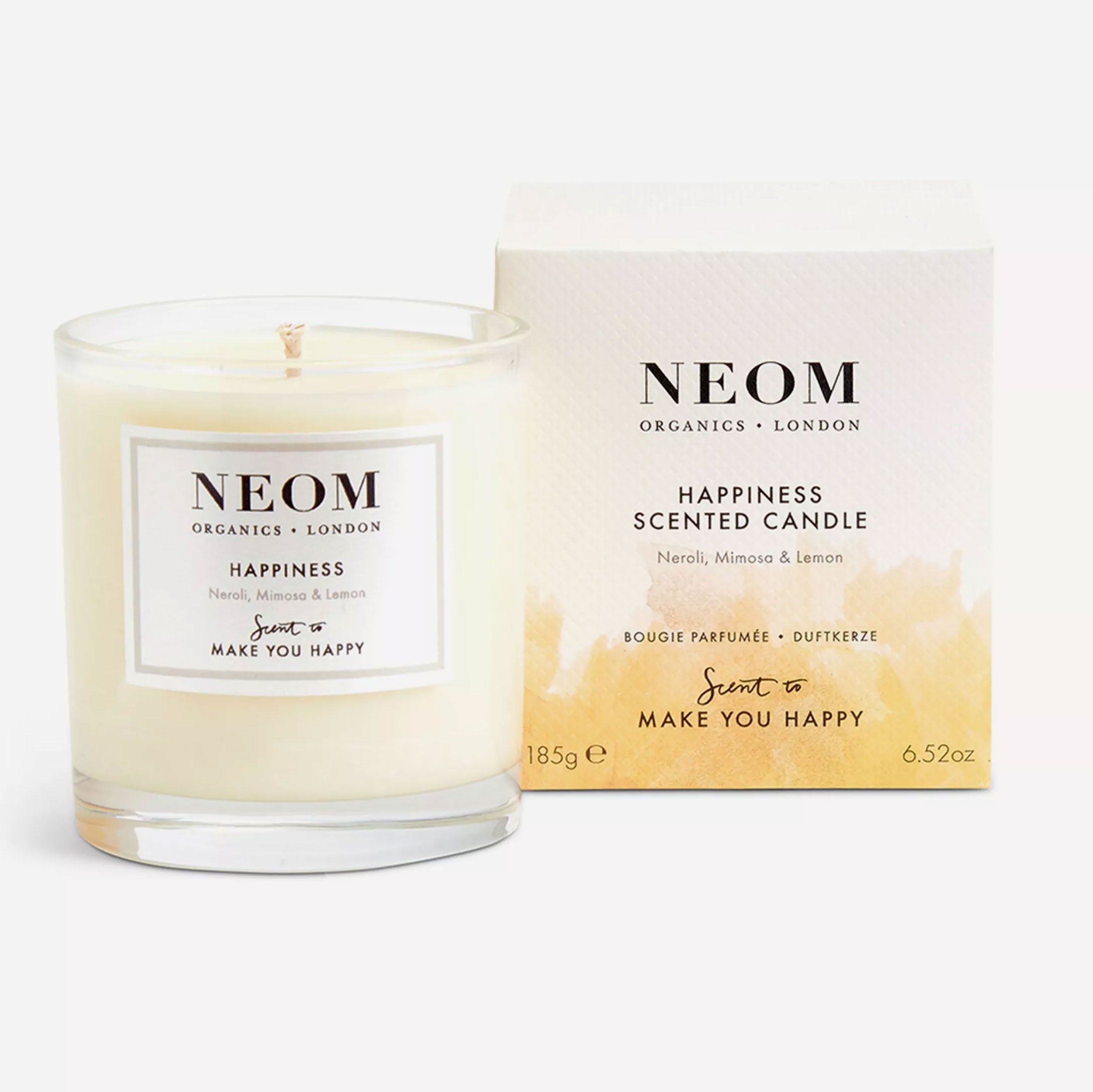 NEOM Wellbeing Happiness Scented Candle - 185g