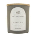 Gardenia Scented Candle in a Gray jar 