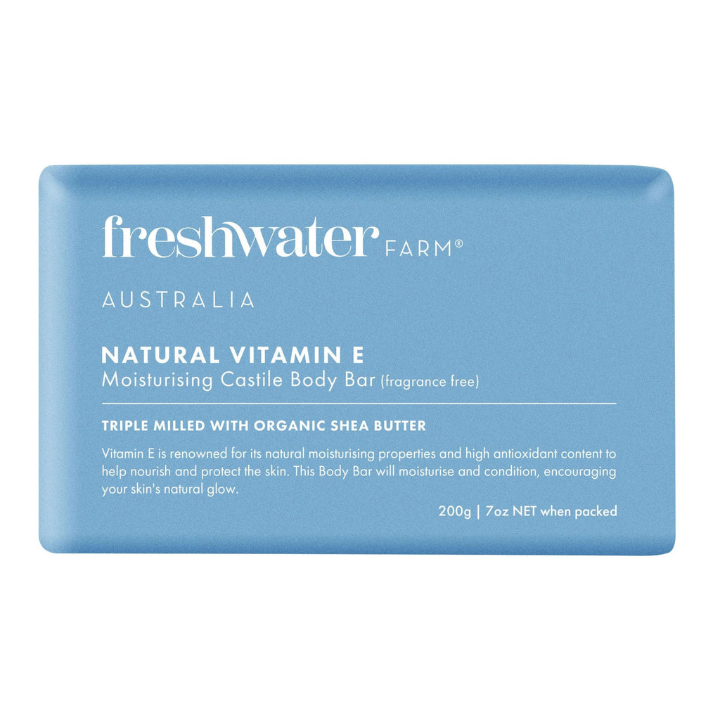 Natural Vitamin E Soap Bar |  Freshwater Farm