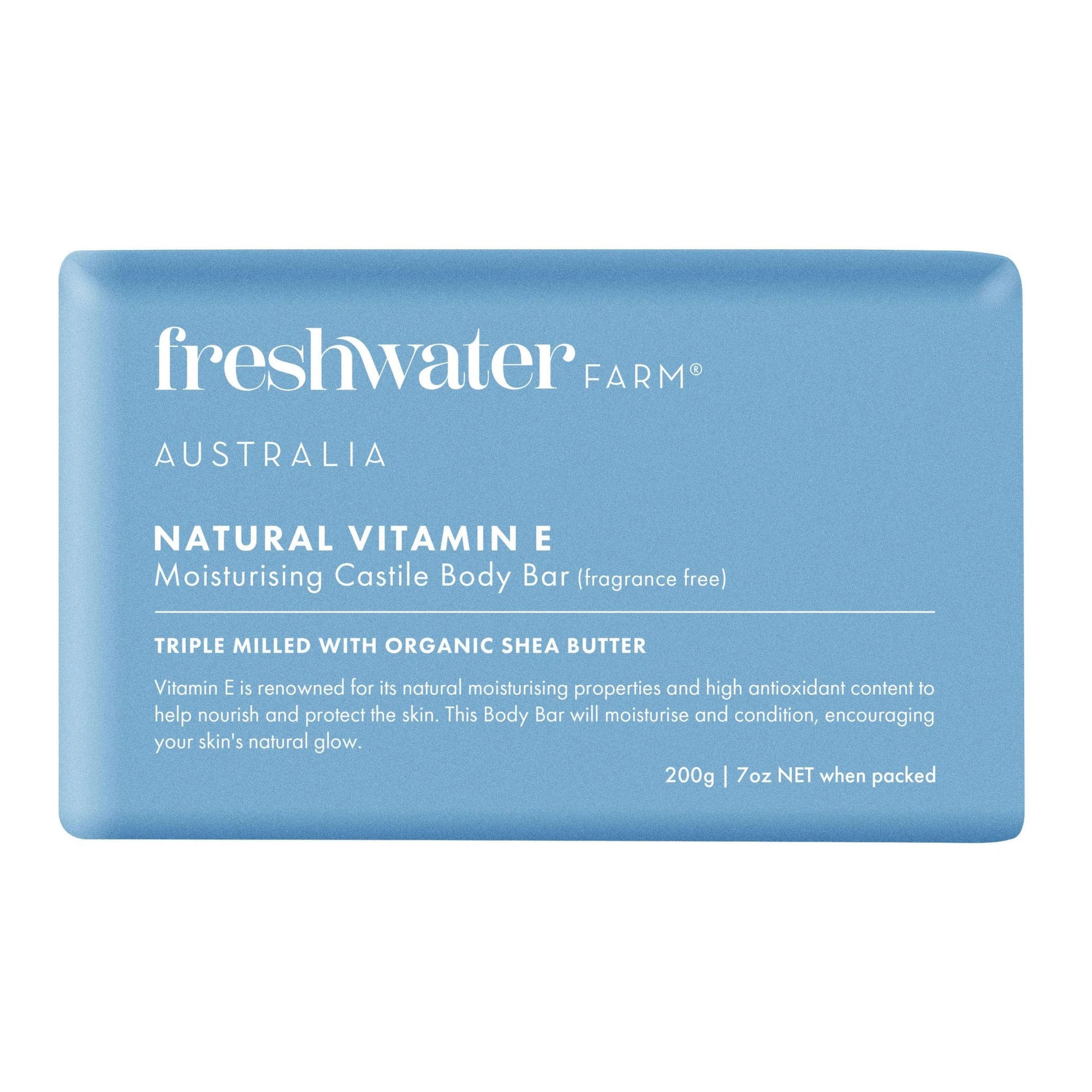 Natural Vitamin E Soap Bar |  Freshwater Farm