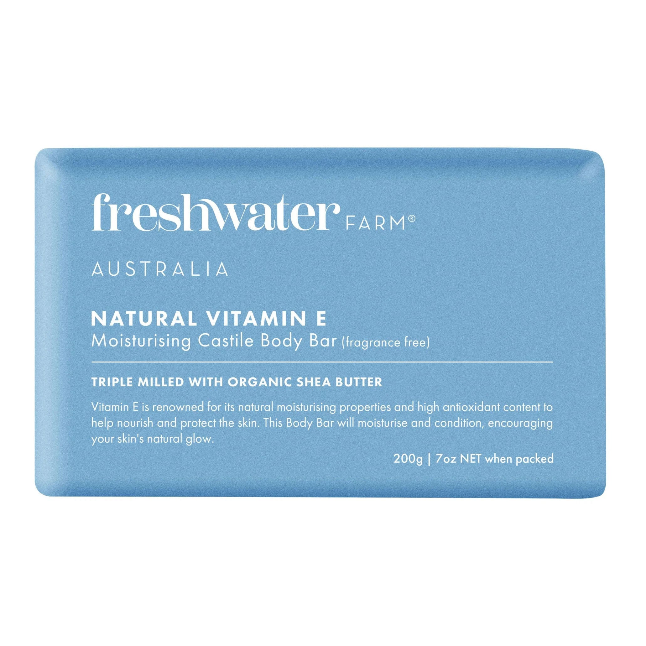 Natural Vitamin E Soap Bar |  Freshwater Farm