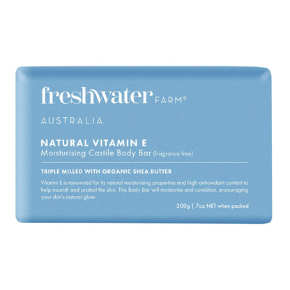 Natural Vitamin E Soap Bar |  Freshwater Farm