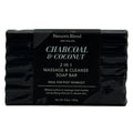 Charcoal & Coconut 2 IN 1 Massage & Cleanse Soap | Nature's Blend
