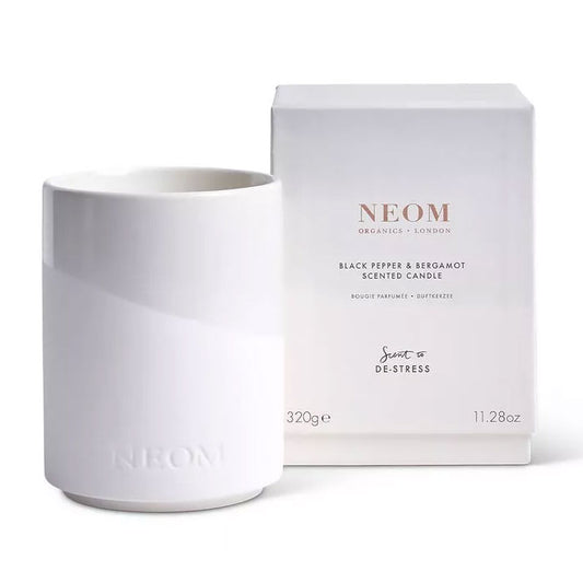 NEOM Black Pepper & Bergamot Scented Candle - 320g | DONUM EST