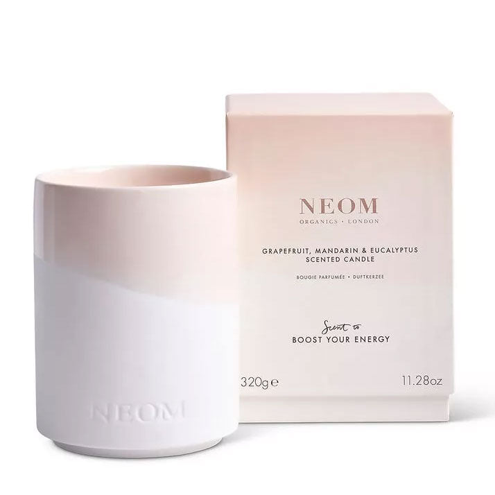 NEOM Grapefruit, Mandarin & Eucalyptus Scented Candle - 320g