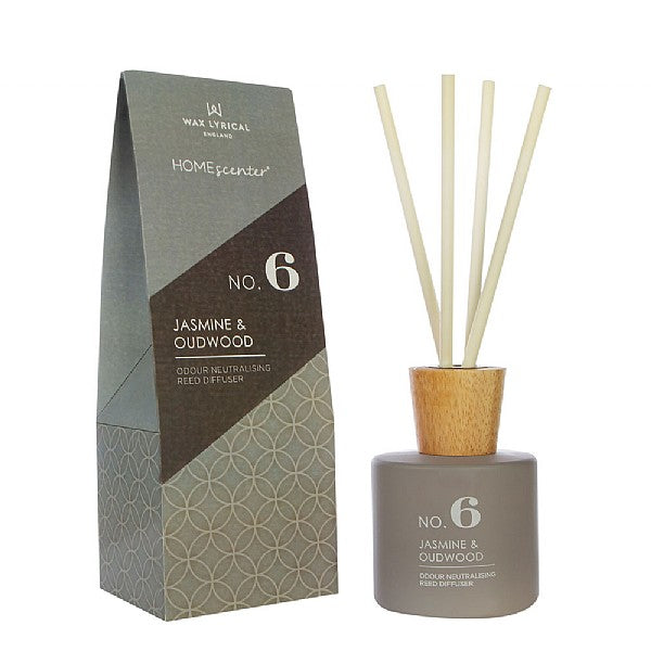 Home Scenter - No.6 Jasmine & Oudwood Reed Diffuser