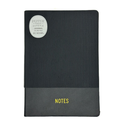 OCS Designs - Pepper Tree Paperie Black Textured Journal