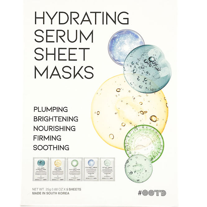 OOTD Hydrating Serum Sheet Masks Starter Kit