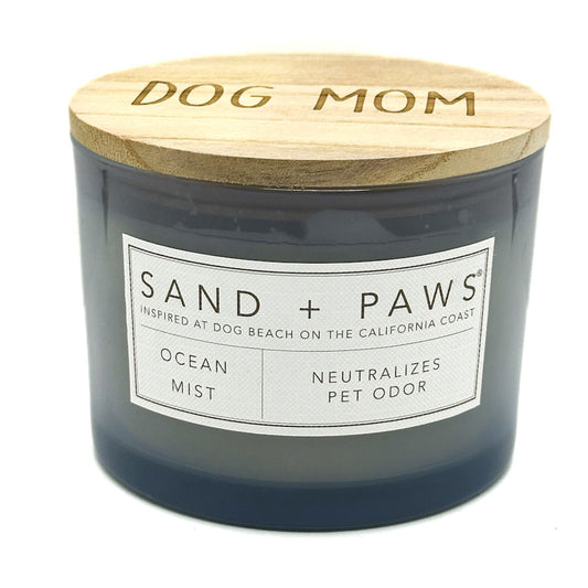 Ocean Mist Scented Candle | SAND + PAWS - DOG EDITION