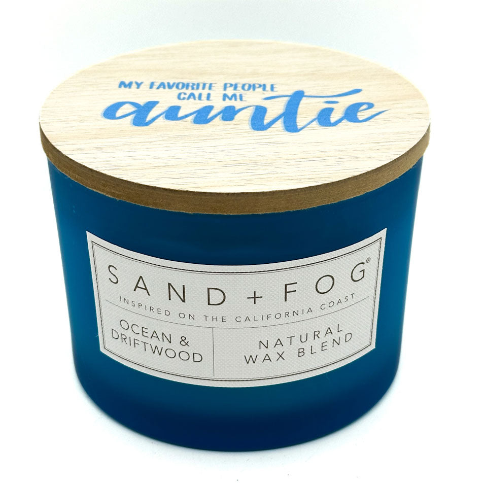 Ocean & Driftwood Scented Candle | SAND + FOG