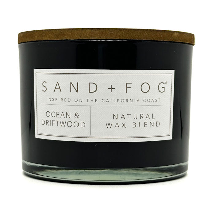 Ocean & Driftwood Scented Candle | SAND + FOG