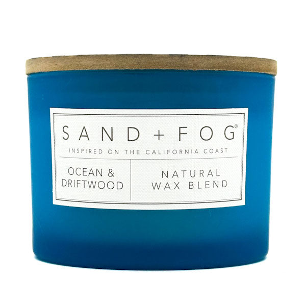 Ocean & Driftwood Scented Candle | SAND + FOG